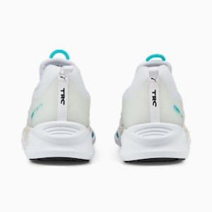 TRC Blaze Moulded Unisex Sneakers, Puma White-Deep Aqua, extralarge-IND