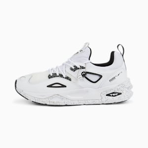 TRC Blaze Chance Unisex Sneakers, Puma White-Puma Black, extralarge-IND