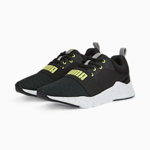 Wired Run-In-Motion Unisex Sneakers, Puma Black-Puma Black, extralarge-IND