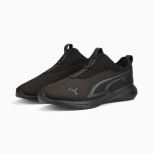 All-Day Active Slipon Unisex Sneakers, Puma Black-Dark Shadow