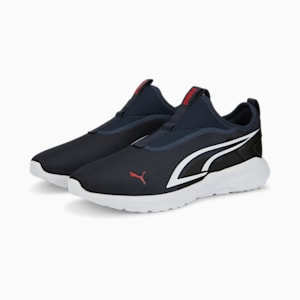 All-Day Active Slipon Unisex Sneakers, Parisian Night-Puma White-Puma Black, extralarge-IND