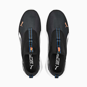 All-Day Active Slipon Unisex Sneakers, PUMA Black-PUMA White-Ultra Orange