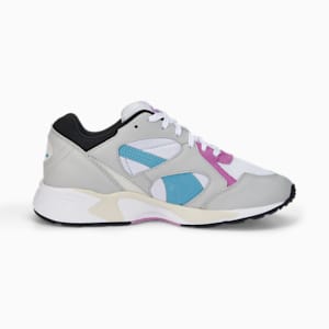 Prevail Unisex Sneakers, Puma White-Gray Violet