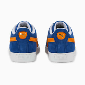 ユニセックス スウェード チームス Ⅱ スニーカー, Blazing Blue-Vibrant Orange-Puma White, extralarge-JPN