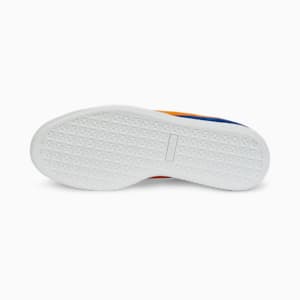 ユニセックス スウェード チームス Ⅱ スニーカー, Blazing Blue-Vibrant Orange-Puma White, extralarge-JPN