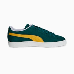 ユニセックス スウェード チームス Ⅱ スニーカー, Varsity Green-Mustard Seed-Puma White