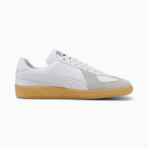Army Trainer Sneakers, PUMA White-Feather Gray