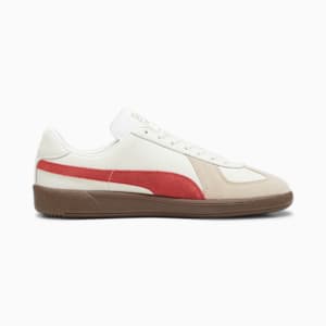 Army Trainer Unisex Sneakers, Warm White-Granola-Astro Red, extralarge-IND