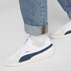 ユニセックス プーマ アーミートレーナー スニーカー, PUMA White-Warm White-Dark Night, extralarge-JPN