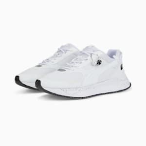 Mirage Sport Tech Chance Evolution Sneakers, Puma White-Puma Silver