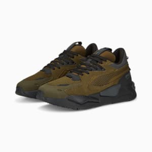 RS-Z Reinvention Sneakers, Deep Olive-Puma Black