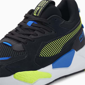 RS-Z Reinvention Sneakers, Puma Black-Lime Squeeze