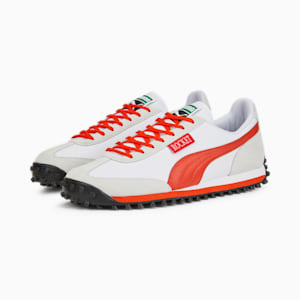 ユニセックス ロケット スニーカー, Puma White-Puma Red, extralarge-JPN