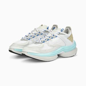 Variant Nitro Unnatural Unisex Sneakers, Puma White-Nitro Blue