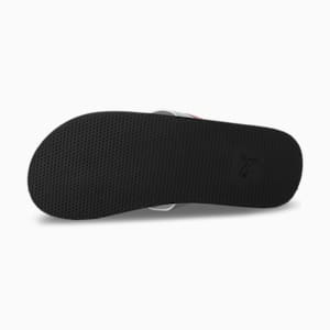 Felic Unisex Slippers, Quarry-Cowhide-Puma Black