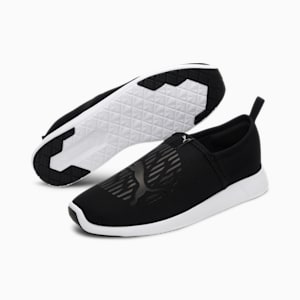 Puma cheap black loafers