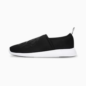 Shadow Slip-On Men's Sneakers, Puma Black-Puma White, extralarge-IND