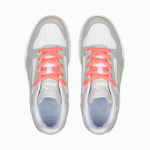 Zapatos deportivos Slipstream Runway para mujer, Puma White-Gray Violet-Sunset Glow