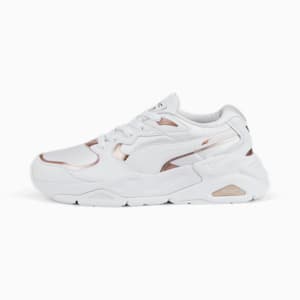 Zapatos deportivos TRC MIRA Glam para mujer, Puma White-Rose Gold