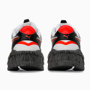 RS-X³ RENDER Unisex Sneakers, Puma White-Cherry Tomato-Puma Black