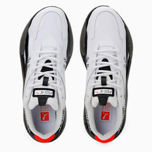 RS-X³ RENDER Unisex Sneakers, Puma White-Cherry Tomato-Puma Black