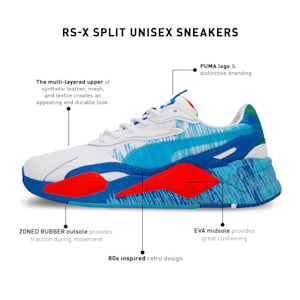 RS-X³ RENDER Unisex Sneakers, Puma White-Puma Royal-High Risk Red, extralarge-IND