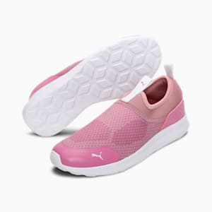 Comfort V2 Women's Slip-On Shoes, Foxglove-Puma White, extralarge-IND