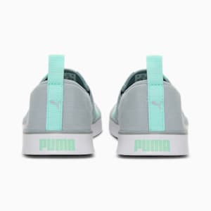 Fiona Slip-On Women's Shoes, Quarry-Mist Green-Puma White