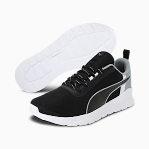 Puma black casual shoes shop