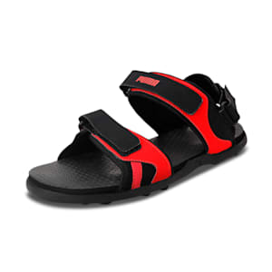 Hack Men's Sandals, Puma Black-High Risk Red