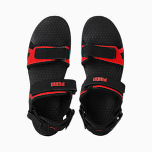 Hack Men's Sandals, Puma Black-High Risk Red