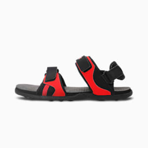 Hack Men's Sandals, Puma Black-High Risk Red