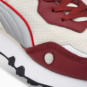 ユニセックス PUMA x Coca-Cola ライダー FV スニーカー, Intense Red-Puma Silver-Ivory Glow