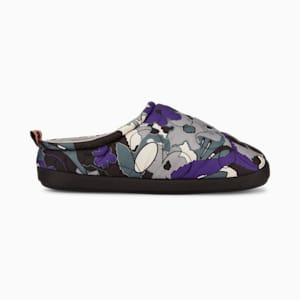 ユニセックス PUMA x PERKS AND MINI パフィー スリッパ, Puma Black-Heliotrope