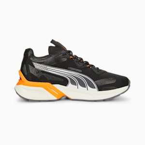 PWRFrame Aerogram Blaze Unisex Sneakers, Puma Black-Vibrant Orange, extralarge-IND