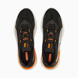 PWRFrame Aerogram Blaze Unisex Sneakers, Puma Black-Vibrant Orange, extralarge-IND