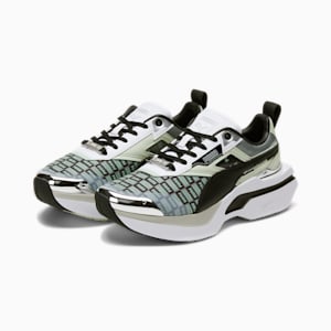 Kosmo Rider x LQS Women's Sneaker, Green Lily-Puma Black