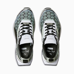 Kosmo Rider x LQS Women's Sneaker, Green Lily-Puma Black