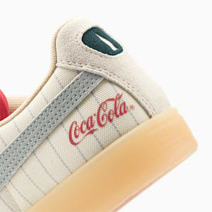 Zapatos deportivos de gamuza PUMA x COCA-COLA, Ivory Glow-Slate