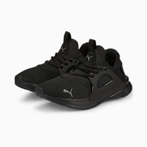 Tenis deportivos Softride Enzo Evo para jóvenes, Puma Black-CASTLEROCK, extralarge