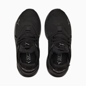 Tenis deportivos Softride Enzo Evo para jóvenes, Puma Black-CASTLEROCK, extralarge