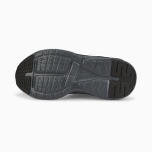 Tenis deportivos Softride Enzo Evo para jóvenes, Puma Black-Lime Squeeze-CASTLEROCK, extralarge