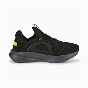 Softride Enzo Evo Youth Running Shoes, Puma Black-Lime Squeeze-CASTLEROCK