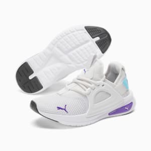 Softride Enzo Evo Sneakers Big Kids, Feather Gray-Team Violet