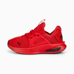 Softride Enzo Evo Kids' Shoes, High Risk Red-Puma Black