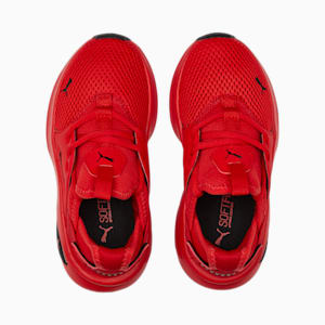 Softride Enzo Evo Little Kids' Shoes, High Risk Red-Puma Black