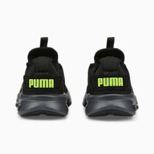 Softride Enzo Evo Little Kids' Shoes, Puma Black-Lime Squeeze-CASTLEROCK