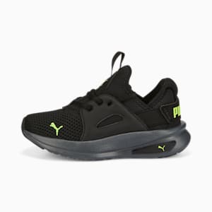 Softride Enzo Evo Kids' Shoes, Puma Black-Lime Squeeze-CASTLEROCK, extralarge-IND