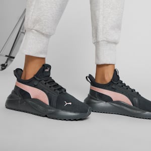 Zapatos deportivos Pacer Future Street para mujer, PUMA Black-Rose Gold, extralarge