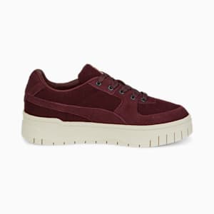 Cali Dream Wooly Women's Sneakers, Aubergine-Marshmallow-Warm Chestnut